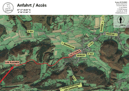 Anfahrt / Acc&egrave;s