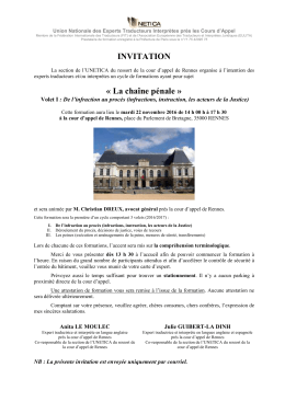 Programme et bulletin d`inscription