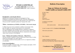 Stage Goutelas 2017 - Académie lyonnaise de YOGA