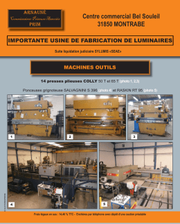 luminaires - Le Moniteur des Ventes