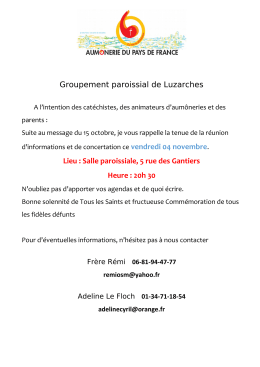 2, av - Paroisse de Luzarches