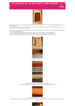 J`ai testé pour vous mon tapis relief ( modèle matelassé)