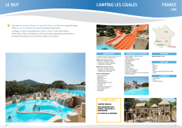 france camping les cigales le muy