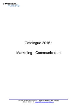 Marketing - Communication