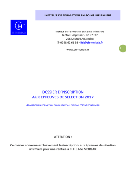 Télécharger le dossier d`inscription.