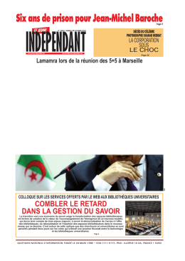 Télécharger PDF - Le Jeune Independant