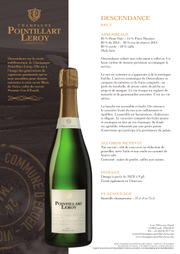 descendance - Champagne Pointillart Leroy