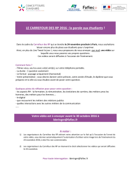 d`info pour participer ici