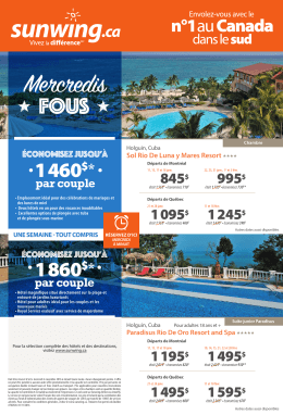 1 860$* 1 460$*