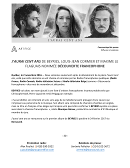 T&eacute;l&eacute;charger le communiqu&eacute;