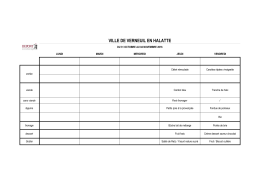 Menus novembre, d&eacute;cembre - Verneuil-en