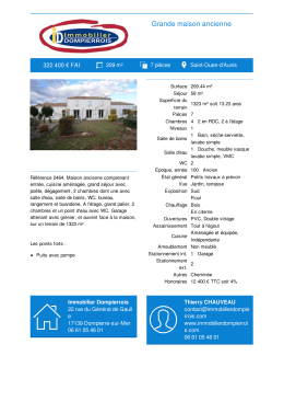 Imprimer - Immobilier Dompierrois