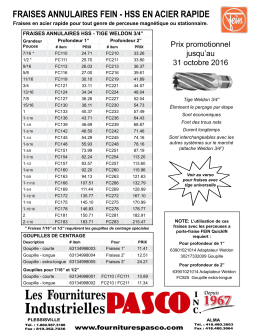 fein promotion sur les fraises annulaires