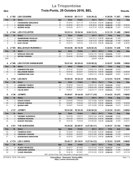6 km - La Triopontoise