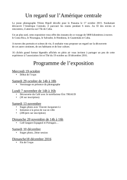 Télécharger le programme
