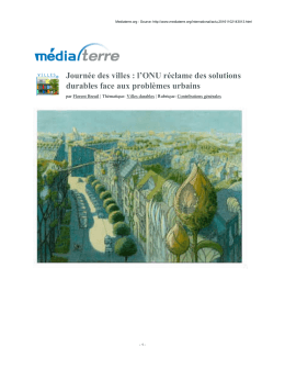 300 millions d`enfants respirent de l`air toxique, selon l