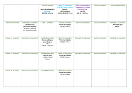 agenda novembre 2016 petit - Paroisse Saint