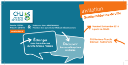 Invitation - CHU Amiens