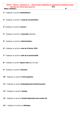CC2 Nom/ Pr&eacute;nom : 3&deg;&hellip;