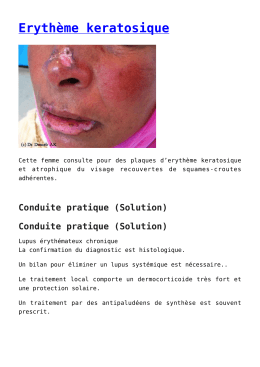 Conduite pratique (Solution)