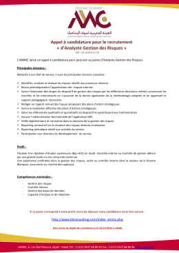 Annonce AMMC OE-AGR