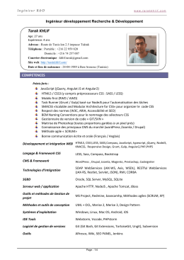 T&eacute;lecharger mon CV