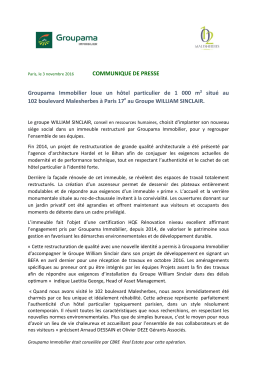 Télécharger le communiqué de presse
