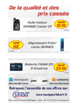 TPLK - De la qualité et des prix cassés