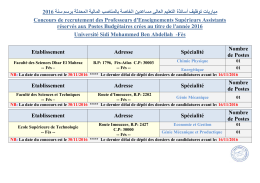 PUB Créations Fès 2016