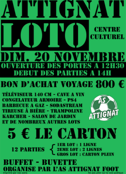 Page 1 AT"TIGNAT ( D | : 7 CULTUREL DIMI. 20 NOVEMBRE