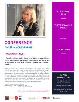 Retrouvez l`affiche de l`événement ici