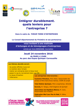 Recrutement et int&eacute;gration