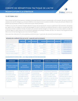 En savoir plus - Fiera Capital