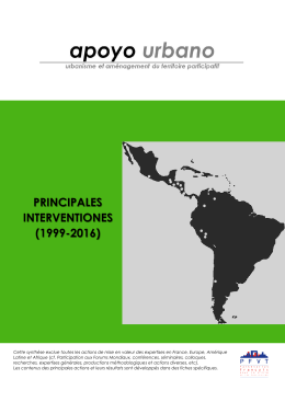 Interventions 1998-2015