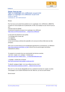 Forum: Trucs en vrac