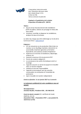 Annonce - Commune d`Ecublens