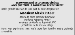 Monsieur Alexis PIAGET