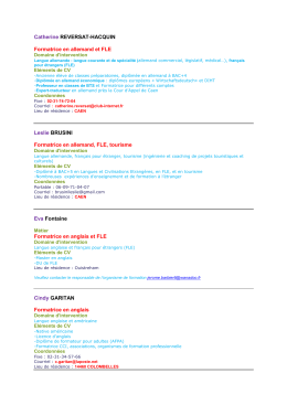 formatrices FFPL liste au 25 10 2016