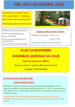 nbc info novembre 2016