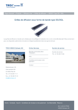 Aperçu à imprimer HESCO Type DG / DGL