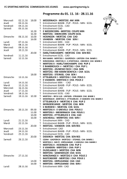 Programm vum Mount