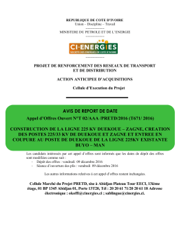 Dossier type d`appel d`offres pour l`acquisition d`&eacute;quipements