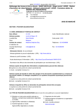 Nettoyage des locaux et de la vitrerie : SAINT-NICOLAS