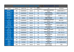 PROGRAMME DU WEEK-END / 5