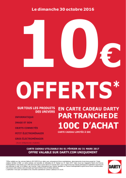 100&euro; d`achat