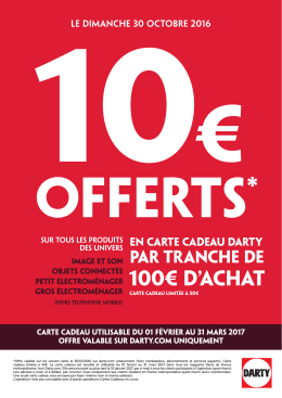 100&euro; d`achat