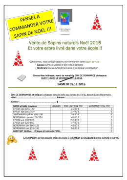 BON CDE SAPINS DE NOEL 2016 - Over-blog