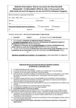 Téléchargez le bulletin d`inscription (format )