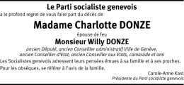 Madame Charlotte DONZE