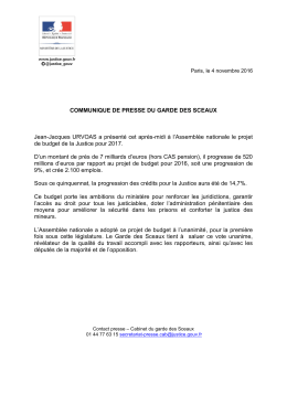 Lire le communiqu&eacute;